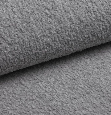 Stoffmuster Bouclé Dark Grey 07