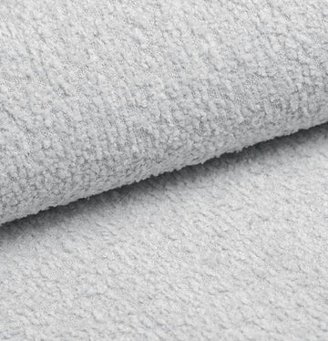 Stoffmuster Bouclé Light Grey 05