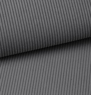 Stoffmuster Cord Velours Anthracite 19